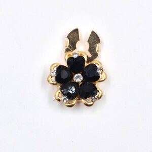 Medium Shirt Cufflinks Button Cover Collar Button Diamond 2Pcs